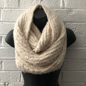 Super Soft Beige Infinity Scarf